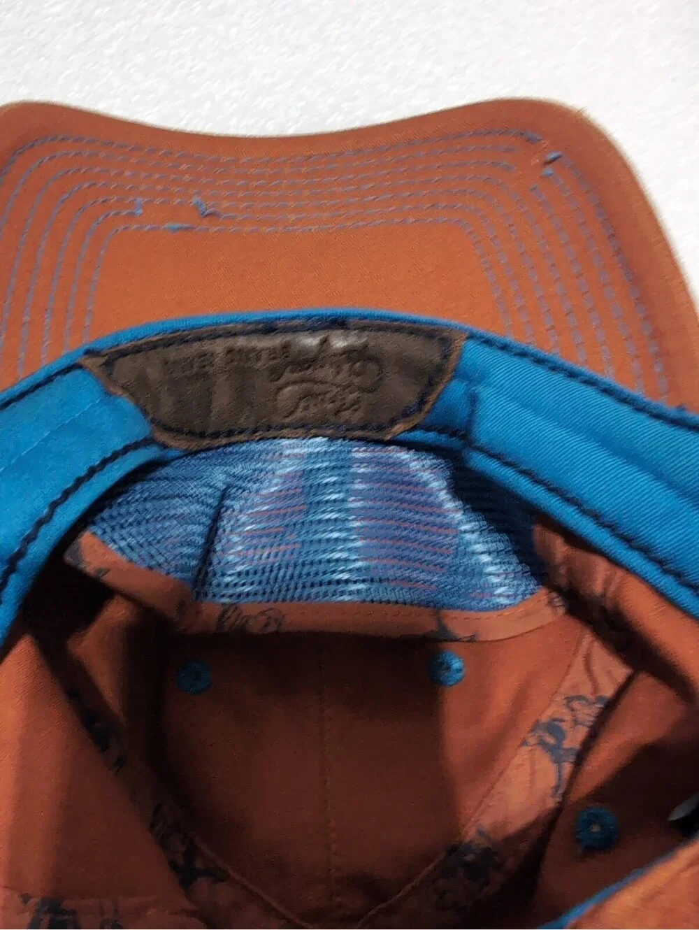 Vintage True Religion Hat Cap Distressed Horseshoe Adjustable Y2K OSFA